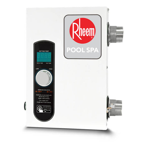 Calentador eléctrico para hidromasaje y piscinas pequeñas Rheem 11kW