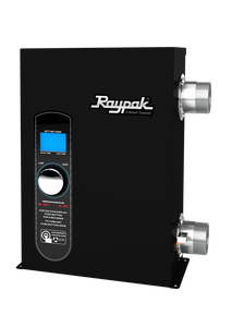 Calentador eléctrico para hidromasaje y piscinas pequeñas Raypak Digital E3T de 11kW