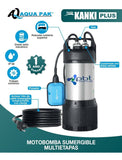 Motobomba sumergible Aqua Pak Kanki 1HP (5244524822666)